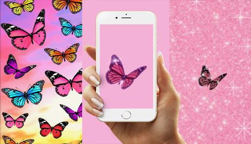 Butterfly Aesthetic Wallpaper Offline screenshot 2