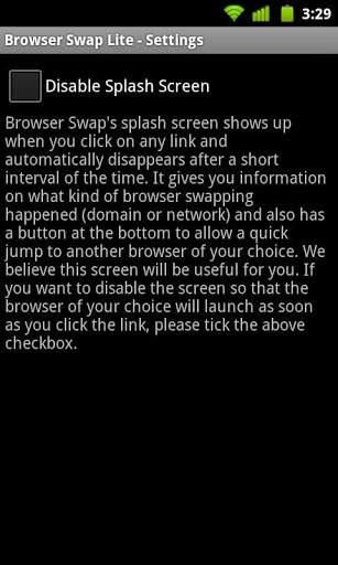 Browser Swap Lite screenshot 3