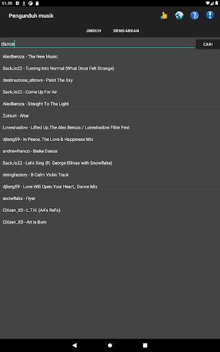 Pengunduh musik screenshot 7