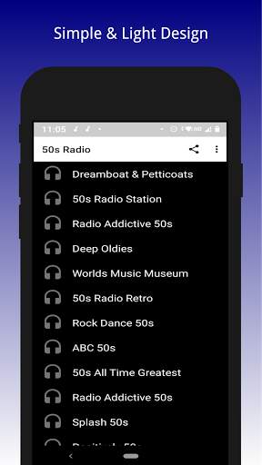 50s Radio 📻 Music Stations 🎧 screenshot 1