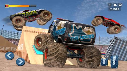 Fearless Monster Truck Demolition Racing Stunts screenshot 7