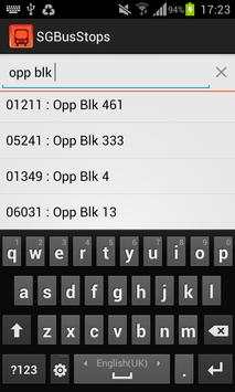 Singapore Bus Stops screenshot 3