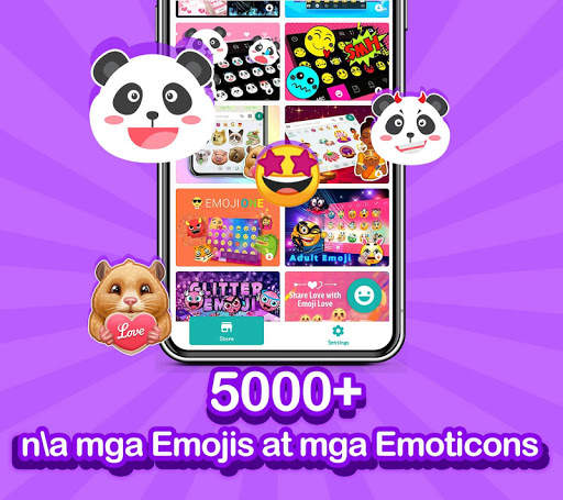 Kika Keybord - Emoji Keybord screenshot 2