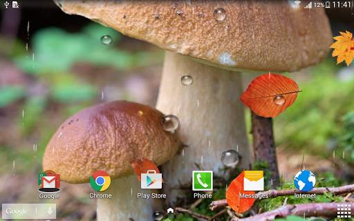 Mushrooms Live Wallpaper screenshot 8