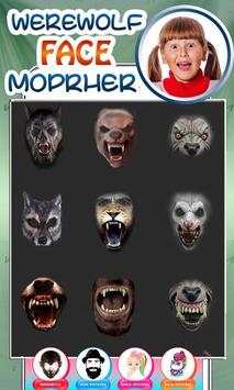 Werewolf Me: Photo Morph & Wolf Face Makeup 1 تصوير الشاشة