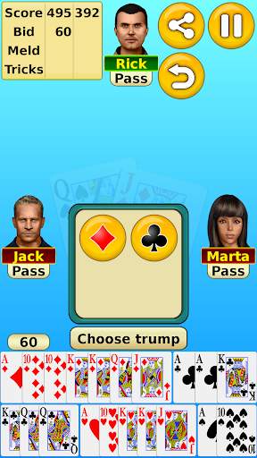 Pinochle screenshot 1