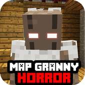 Map Granny Horror for MCPE 1.0