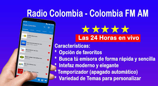 Radio Colombia - Colombia FM AM screenshot 1