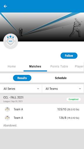 Cricket League-CCL screenshot 3