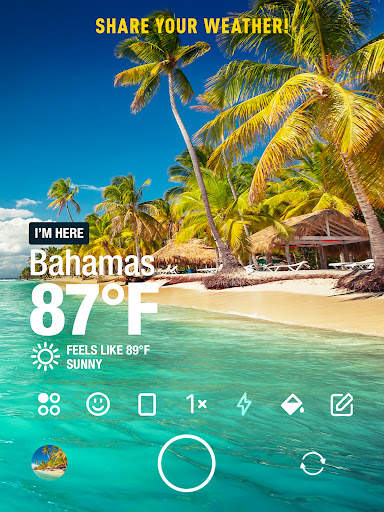 InstaWeather: twój weathershot screenshot 7