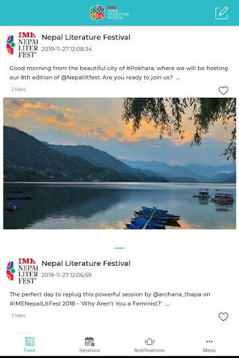 IME Nepal Literature Festival (NLF) 2 تصوير الشاشة