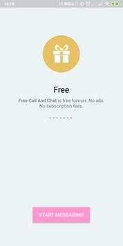Free Call And Chat 3 تصوير الشاشة