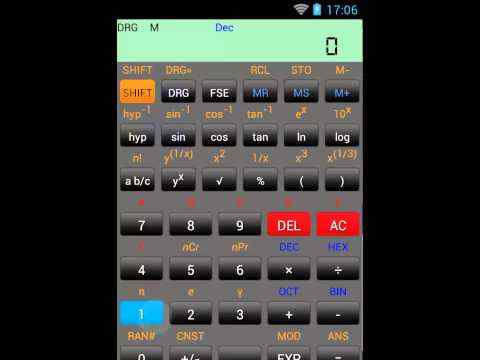 Calc ScientificCalculator free screenshot 1