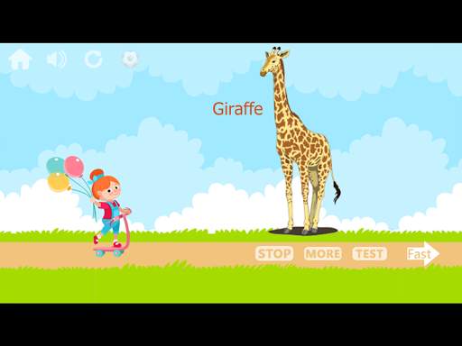 100 Animals and Birds for kids स्क्रीनशॉट 11