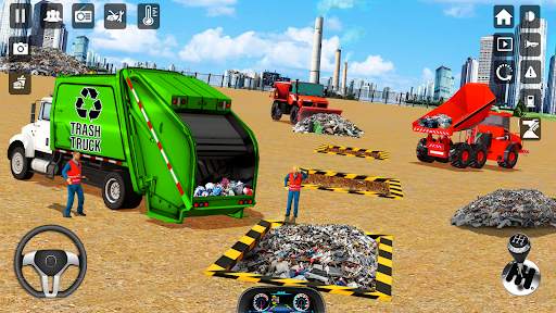 Trash Truck Games Simulator 3D screenshot 3