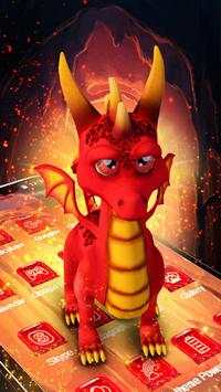 Animated Red Cartoon Dragon Launcher screenshot 4
