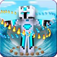 Full skin for Minecraft 2021 logo
