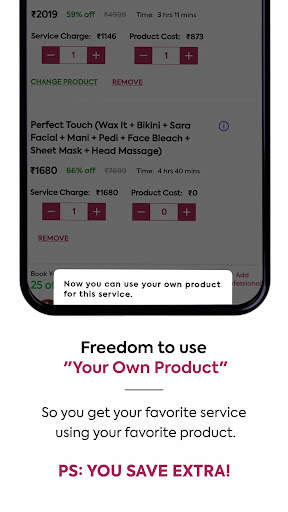 Yes Madam -Salon & Spa At Home screenshot 6