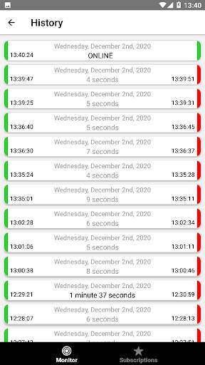 Online Monitor (Last Seen) screenshot 2
