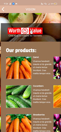 Worth My Value - Agriculture App screenshot 3
