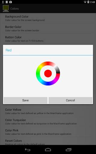 Mocha TN3270 Lite screenshot 10