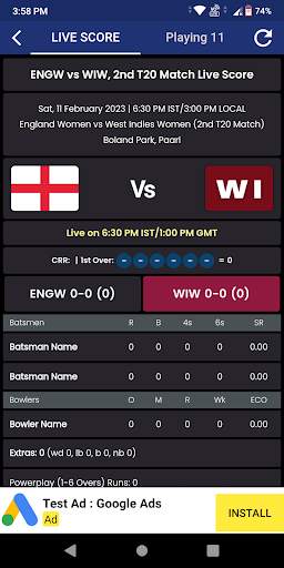 I.P.L Live Cricket Score screenshot 3