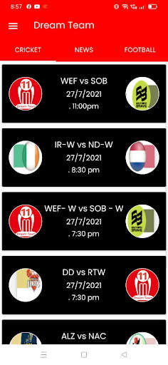 Dream Team - Cricket Predictions & Wining Tips screenshot 3