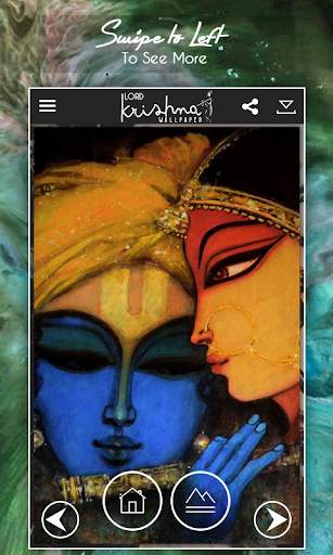 Lord Krishna HD Wallpaper screenshot 4