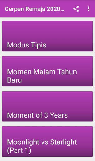 Cerpen Remaja 2020 Versi Offline 500 Cerpen Remaja screenshot 3