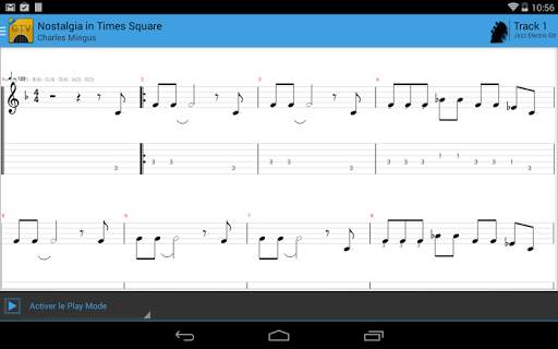 Guitar Tab Viewer 3 تصوير الشاشة
