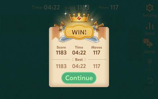 Spider Solitaire: Kingdom screenshot 4