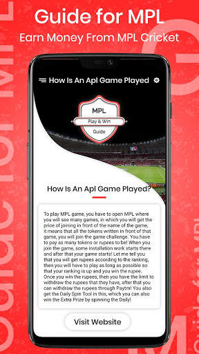 Guide for MPL & Earn Money From MPL Cricket स्क्रीनशॉट 5