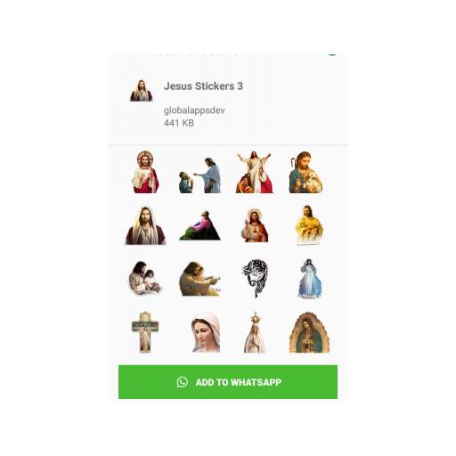 Jesus christ stickers for whatsapp 😍 screenshot 5