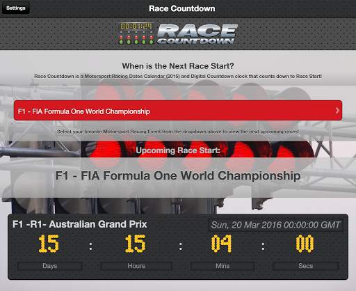 Motorsport Racing Calendar screenshot 5