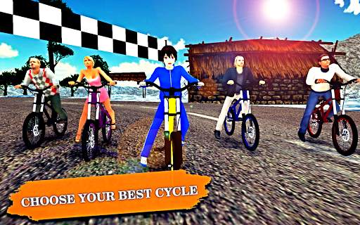 Real BMX Bicycle Racing & Extreme Quad Stunts screenshot 3