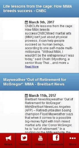 MMA News and Videos screenshot 2