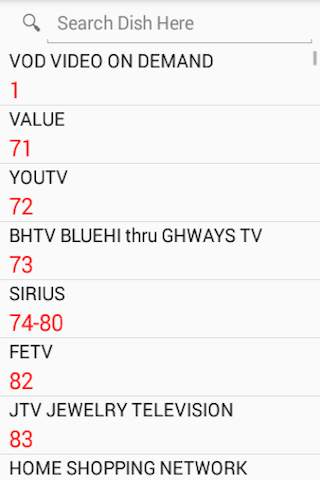 Channel Search स्क्रीनशॉट 4