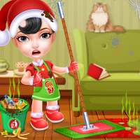 Christmas House Clean - Home Cleanup Game