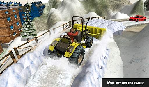 Heavy Snow Plow Clean Road Sim screenshot 8