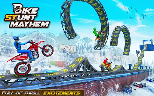 Bike Stunt Drive & Racing Game screenshot 4