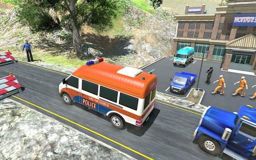 Police Van Driver 2020: New Police Game screenshot 1