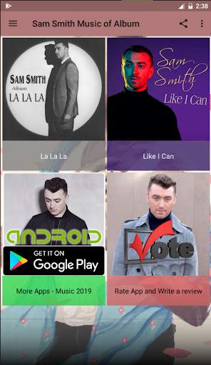Sam Smith Music of Album screenshot 1