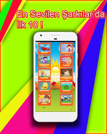 En Sevilen Çocuk Şarkıları Top10 - İnternetsiz screenshot 2