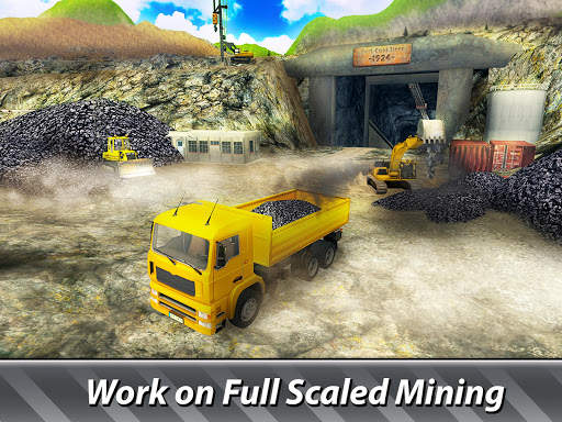 Mining Machines Simulator - drive trucks, get coal screenshot 9