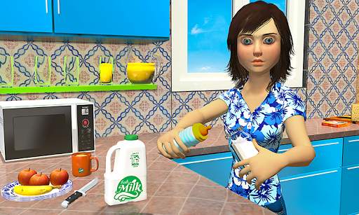 Virtual Super Mother Happy Simulator vie occupée screenshot 4