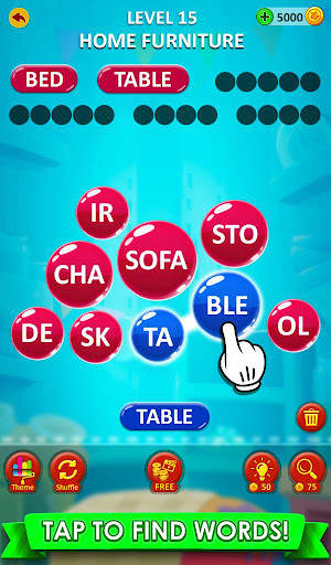 Word Game 2021 - Word Connect Puzzle Game screenshot 4