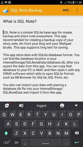 Story Backup For Wattpad 5 تصوير الشاشة