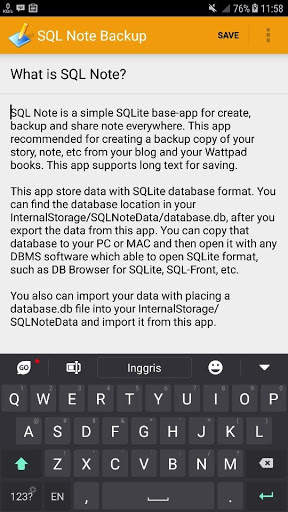 Story Backup For Wattpad 5 تصوير الشاشة