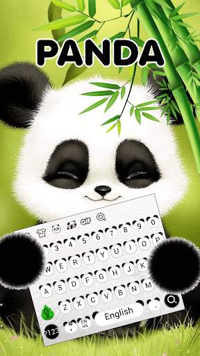 Panda Keyboard Theme screenshot 2