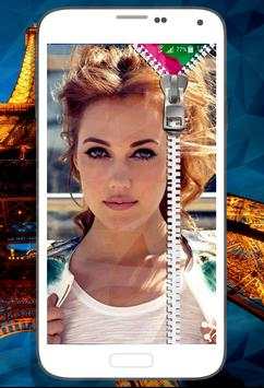 My Photo Zipper Lock Screen screenshot 1